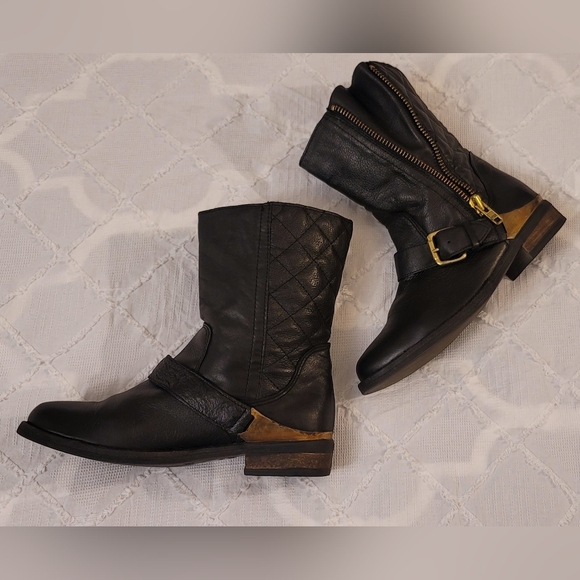 Moving Sale! ALDO, Real Leather Booties, Made in Rumania, Women's Size 7.5 - Picture 2 of 15